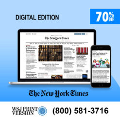 The NY Times Digital Subscription 2 Years Save 70% Off