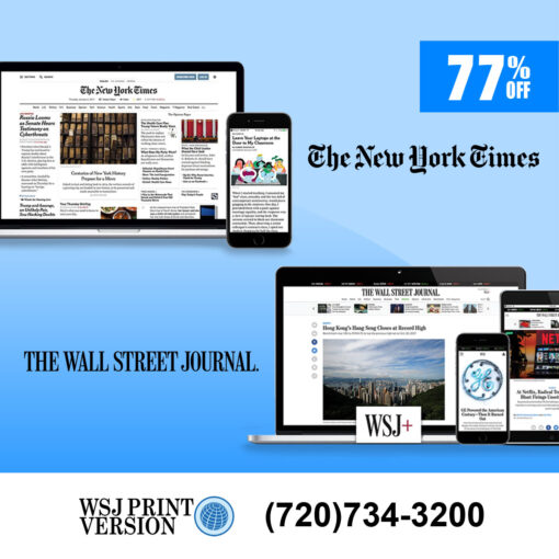 New York Times and The Wall Street Journal 5-Years