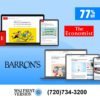 The Economist and Barrons Digital Subscription for $129