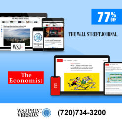 Wall Street Journal Digital and The Economist 3-Year Combo Package – Take 77% Off