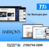 Barron's Newspaper and The Washington Post Subscription 77% Off