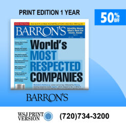Barron's Subscription with Delivery Service for 1 Year