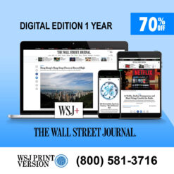 WSJ Digital Newspaper | Membership for 1 Year for $129